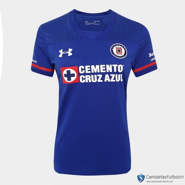 Camiseta Cruz Azul Primera equipo Mujer 2017-18 Azul